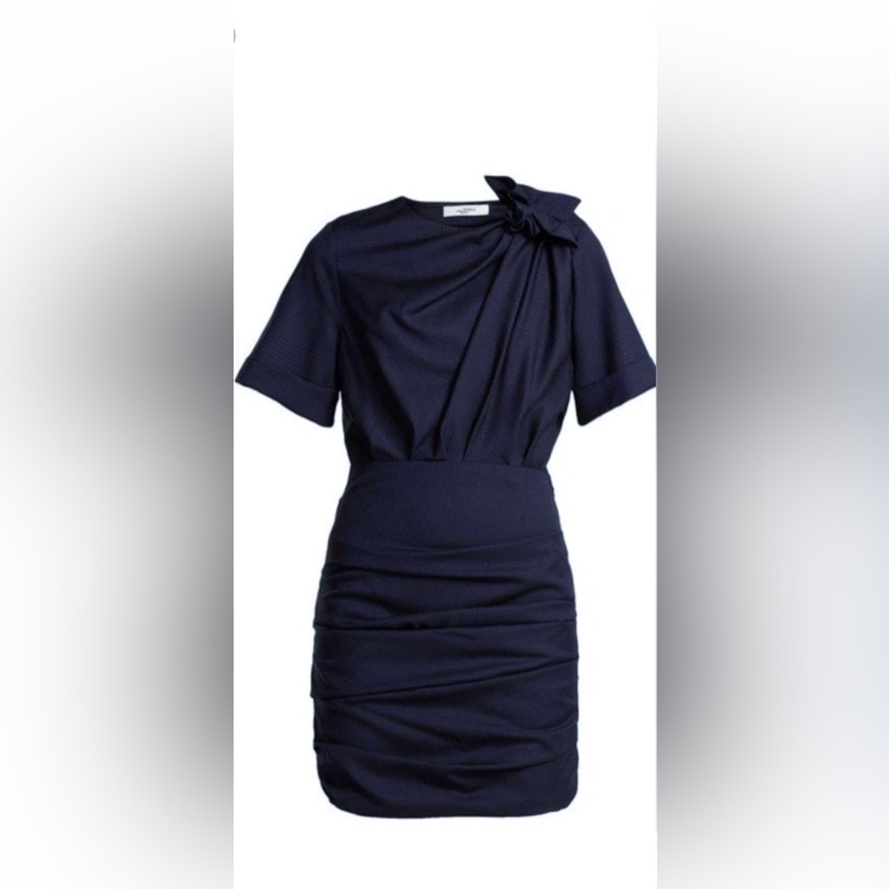 Etoile Isabel Marant Oria Mini Dress Navy